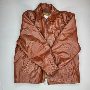Men's Brown Leather Jacket